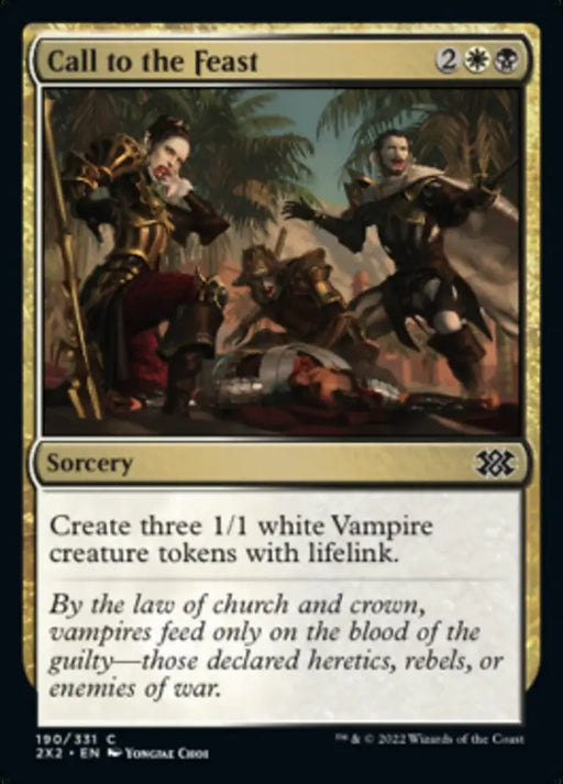 Call to the Feast [Double Masters 2022] - MTG Single