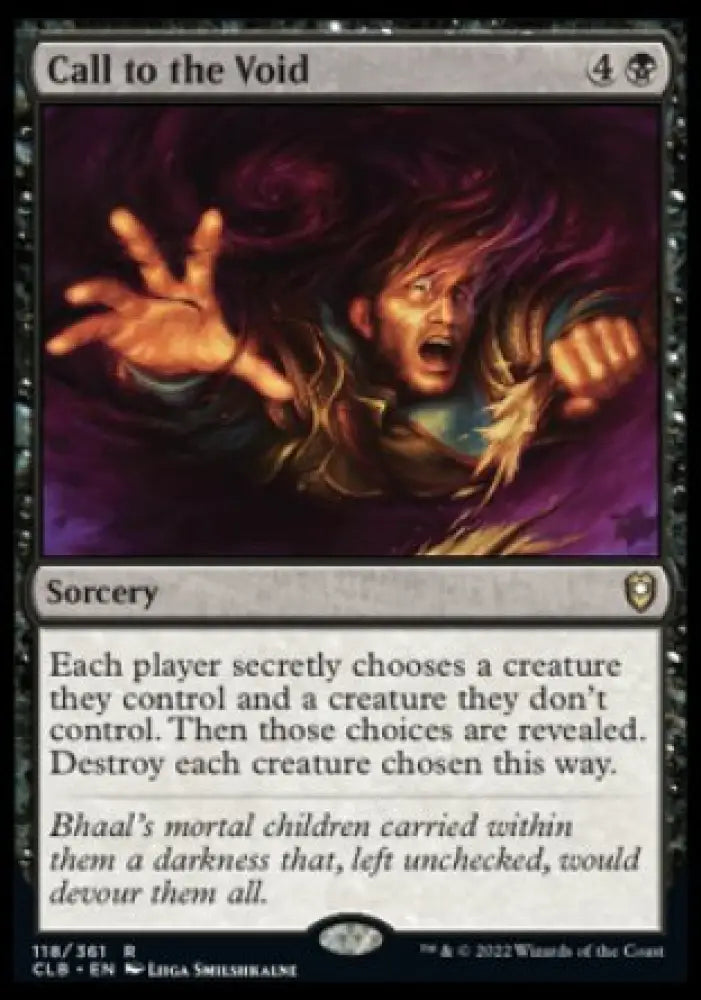 Call to the Void [Commander Legends: Battle for Baldur’s Gate] - MTG Single