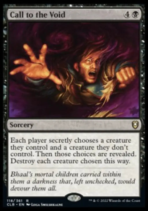 Call to the Void [Commander Legends: Battle for Baldur’s Gate] - MTG Single