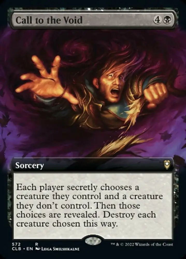 Call to the Void (Extended Art) [Commander Legends: Battle for Baldur’s Gate] - MTG Single