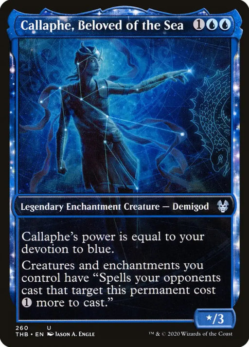 Callaphe Beloved of the Sea (Showcase) [Theros Beyond Death] - MTG Single