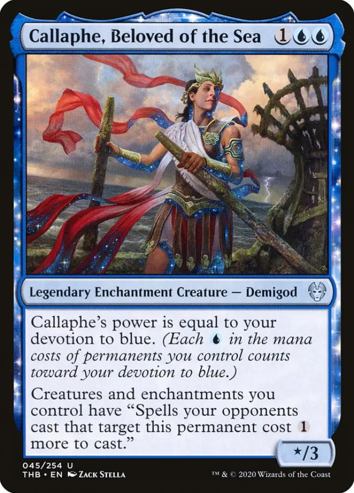 Callaphe Beloved of the Sea [Theros Beyond Death] - MTG Single