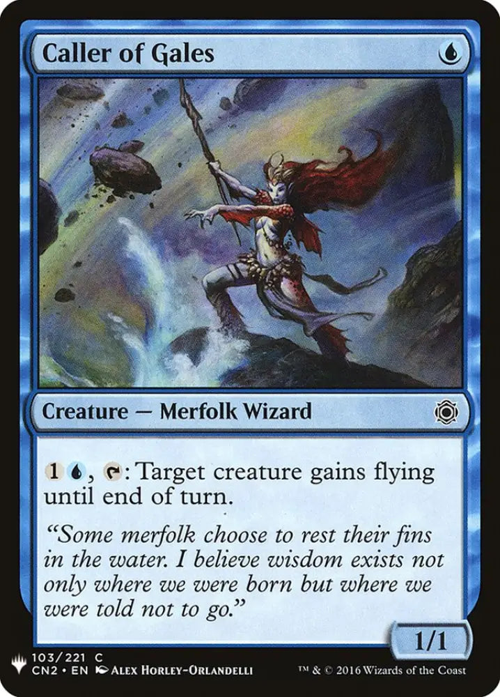Caller of Gales [Mystery Booster] - MTG Single