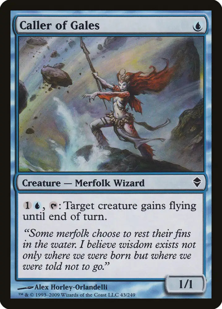 Caller of Gales [Zendikar] - MTG Single