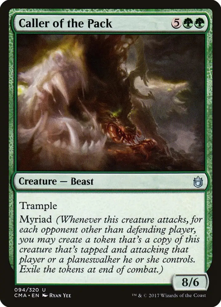 Caller of the Pack [Commander Anthology] - MTG Single