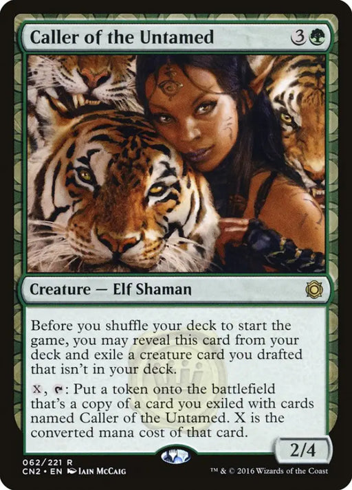 Caller of the Untamed [Conspiracy: Take the Crown] - MTG Single
