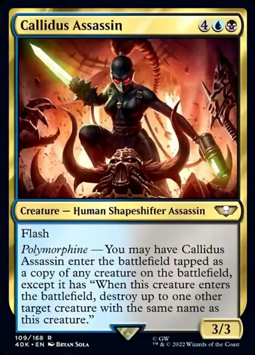 Callidus Assassin [Warhammer 40,000] - MTG Single