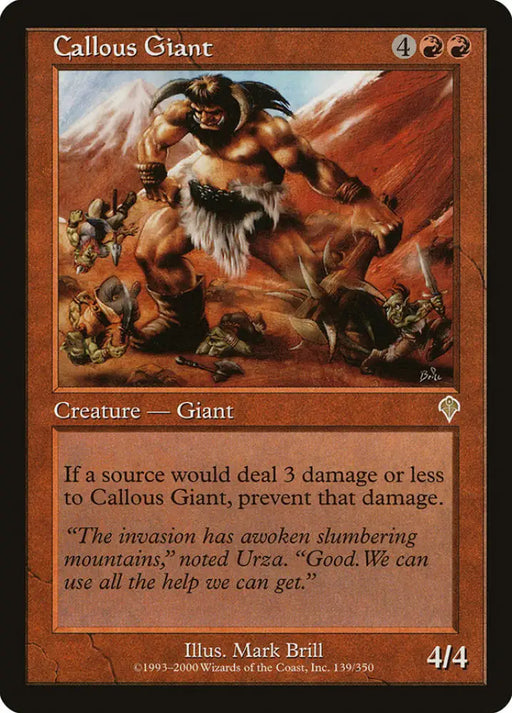 Callous Giant [Invasion] - MTG Single