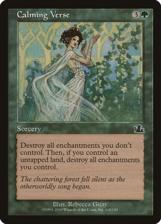 Calming Verse [Prophecy] - MTG Single