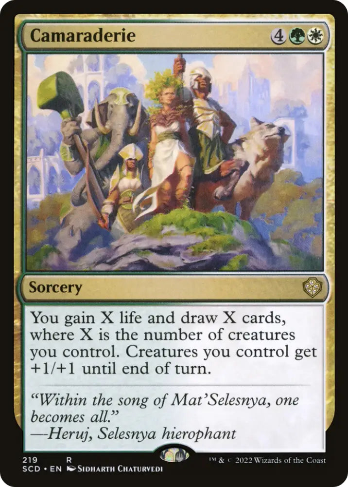 Camaraderie [Starter Commander Decks] - MTG Single
