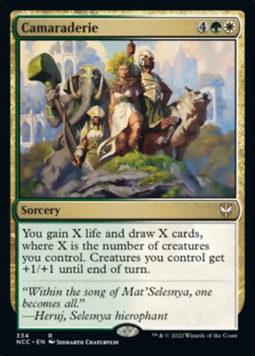 Camaraderie [Streets of New Capenna Commander] - MTG Single
