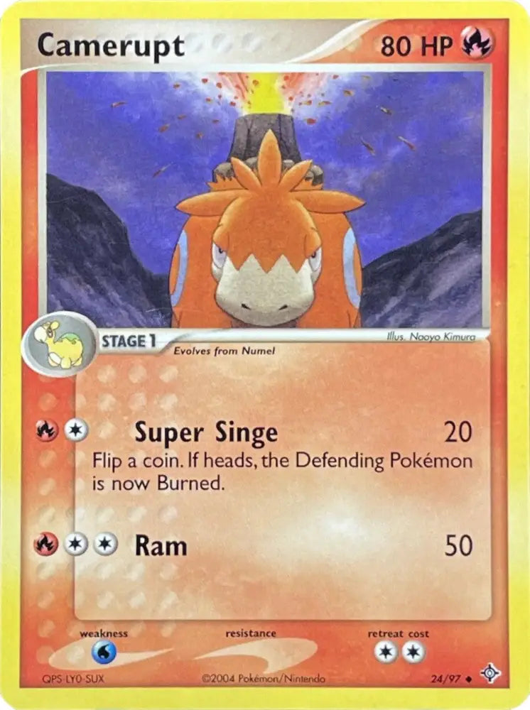 Camerupt (24/97) [EX: Battle Stadium] - Pokemon Single