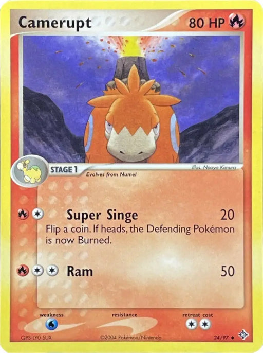 Camerupt (24/97) [EX: Battle Stadium] - Pokemon Single