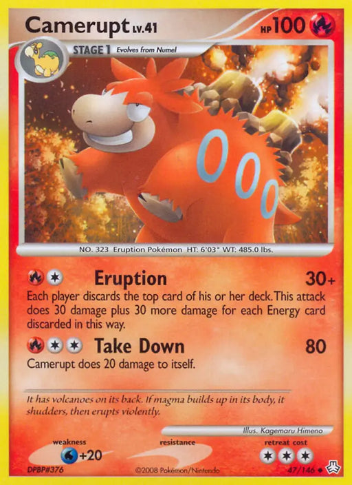 Camerupt (47/146) [Diamond & Pearl: Legends Awakened] - Pokemon Single