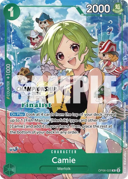 Camie (Championship 2024 Finalist Card Set) (OP06-025) [One Piece Promotion Cards]