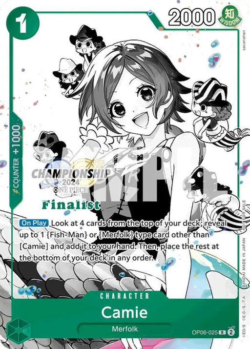 Camie (Championship 2024 Finalist Card Set Vol. 2) (OP06-025) [One Piece Promotion Cards]
