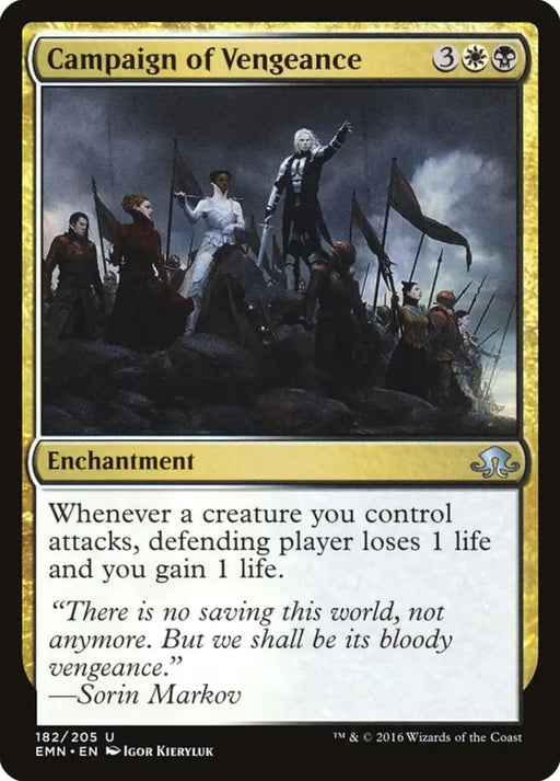 Campaign of Vengeance [Eldritch Moon] - MTG Single
