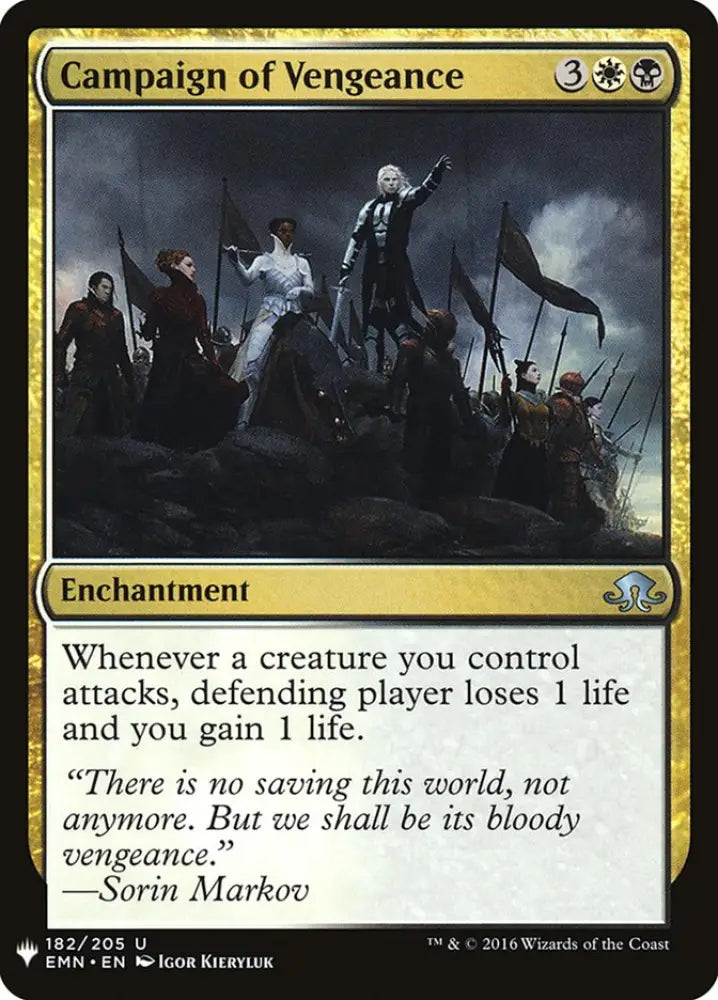 Campaign of Vengeance [Mystery Booster] - MTG Single