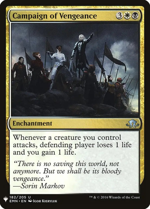 Campaign of Vengeance [Mystery Booster] - MTG Single