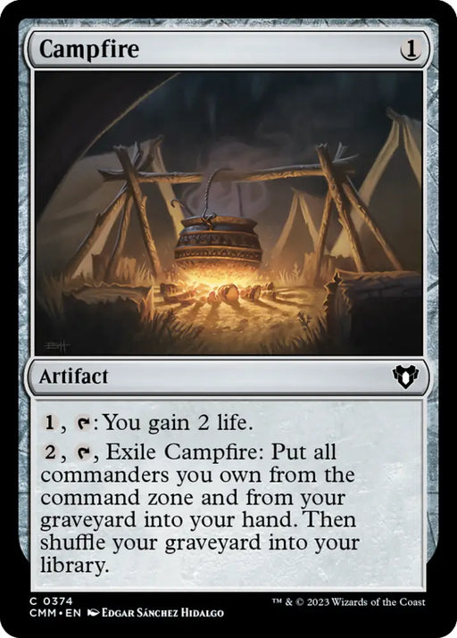 Campfire [Commander Masters] - MTG Single