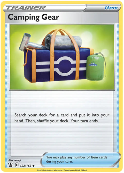 Camping Gear (122/163) [Sword & Shield: Battle Styles] - Pokemon Single