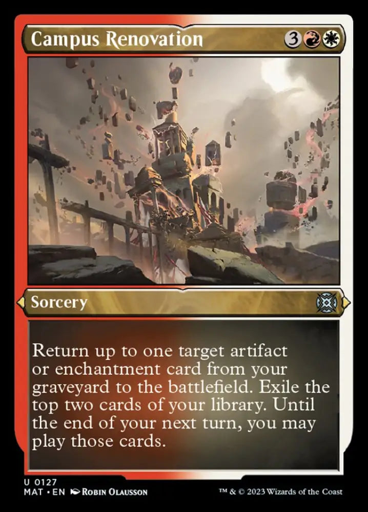 Campus Renovation (Foil Etched) [March of the Machine: The Aftermath] - MTG Single