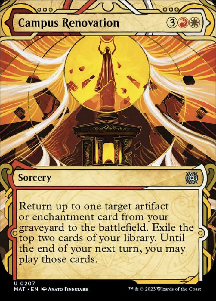 Campus Renovation (Showcase Halo Foil) [March of the Machine: The Aftermath] - MTG Single
