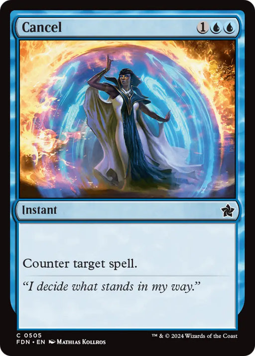 Cancel [Foundations] - MTG Single