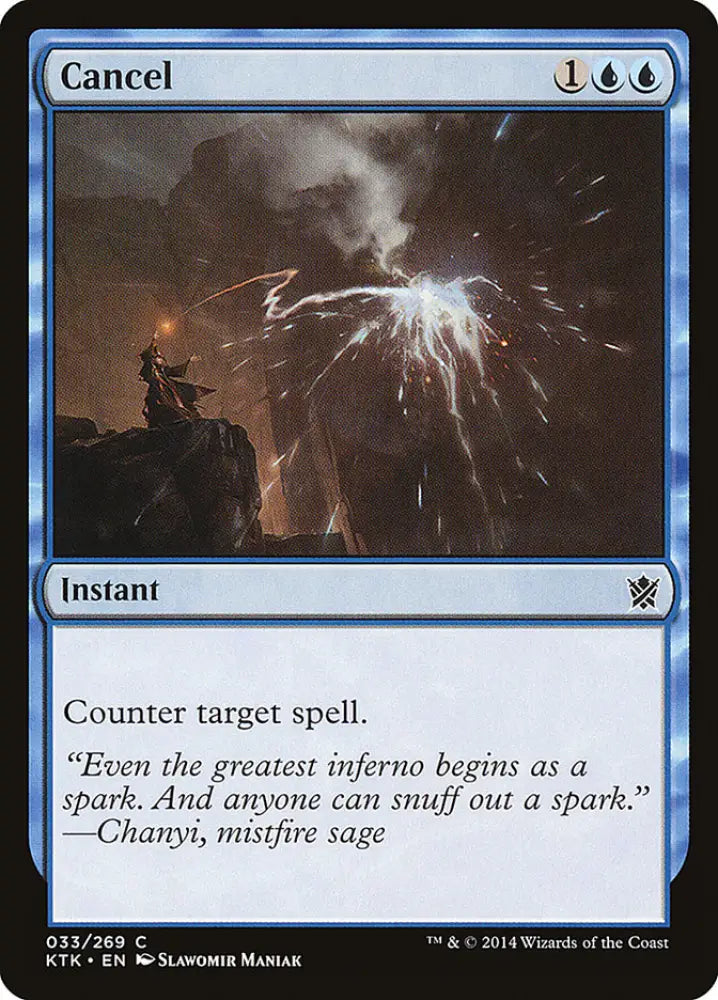 Cancel [Khans of Tarkir] - MTG Single