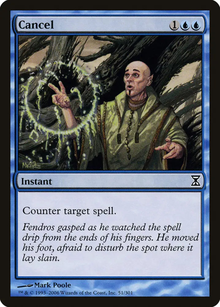 Cancel [Time Spiral] - MTG Single