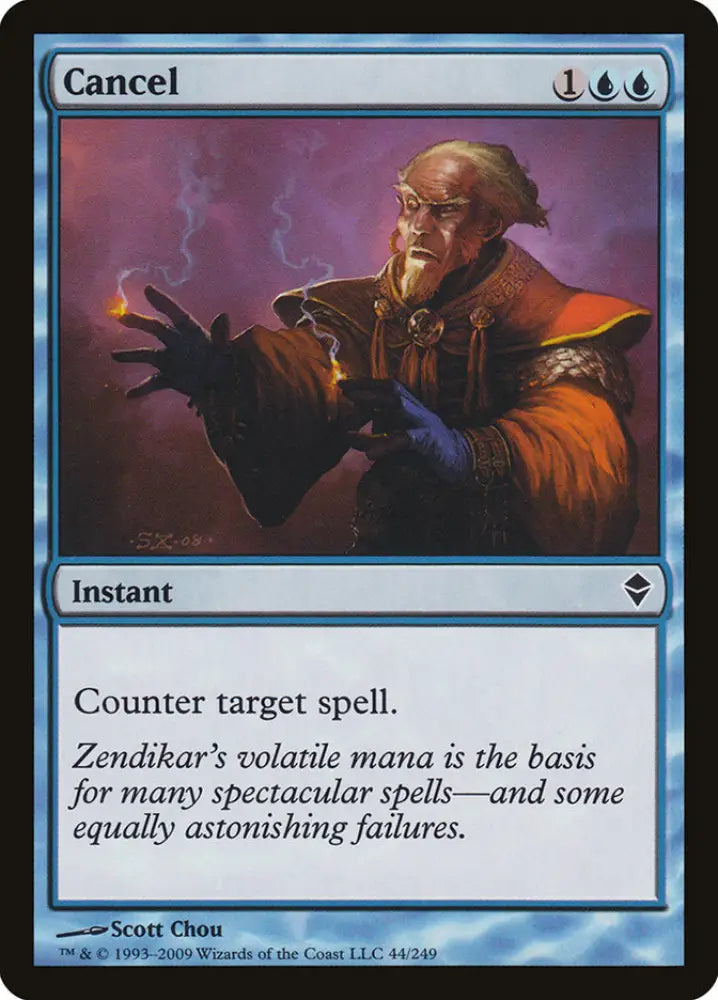 Cancel [Zendikar] - MTG Single