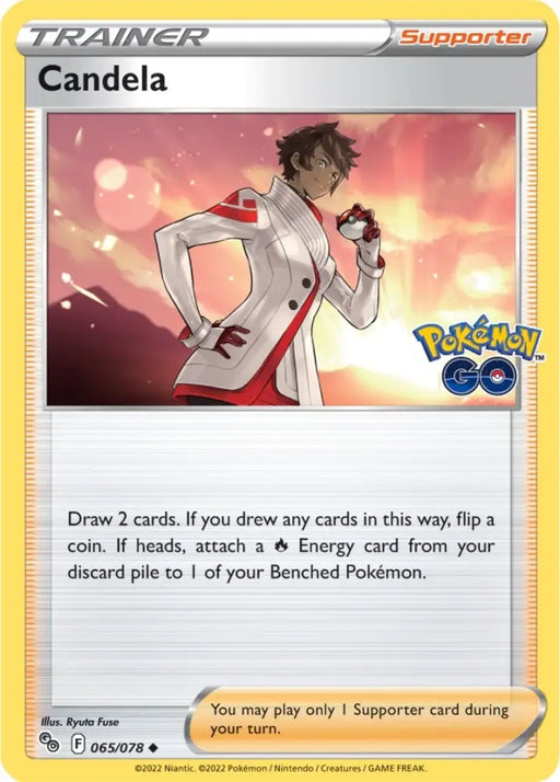 Candela (065/078) [Pokémon GO] - Pokemon Single
