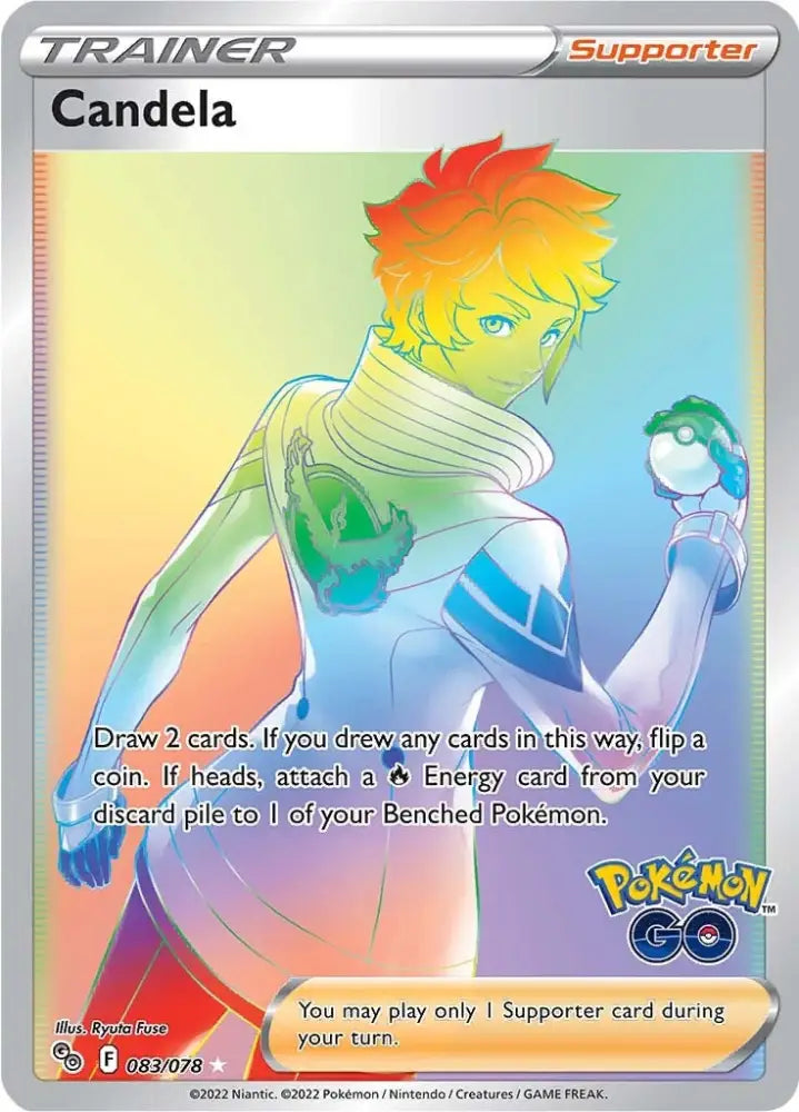 Candela (083/078) [Pokémon GO] - Pokemon Single