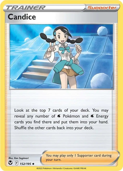 Candice (152/195) [Sword & Shield: Silver Tempest] - Pokemon Single