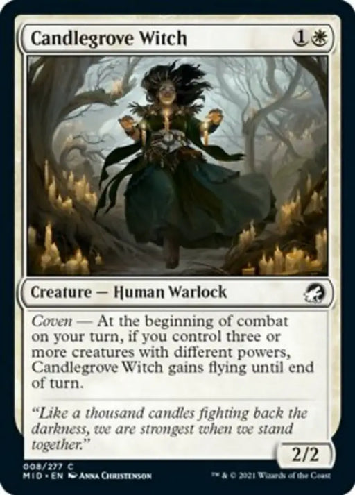 Candlegrove Witch [Innistrad: Midnight Hunt] - MTG Single