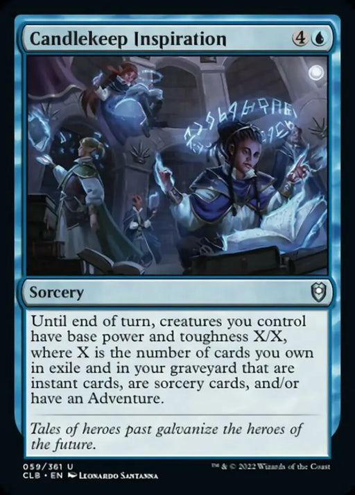 Candlekeep Inspiration [Commander Legends: Battle for Baldur’s Gate] - MTG Single
