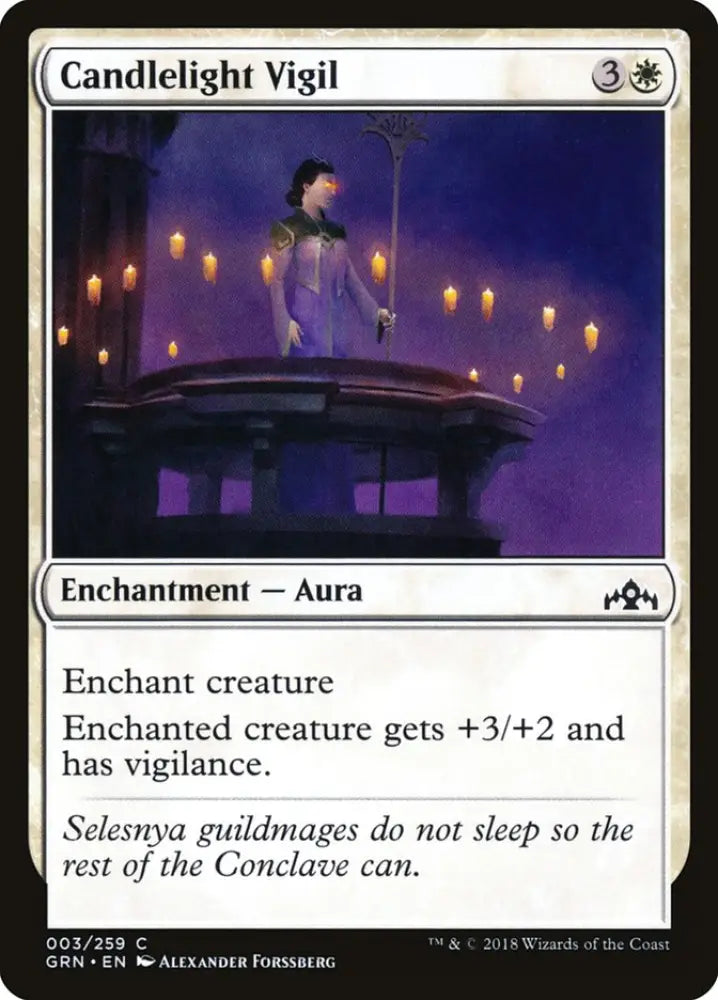 Candlelight Vigil [Guilds of Ravnica] - MTG Single