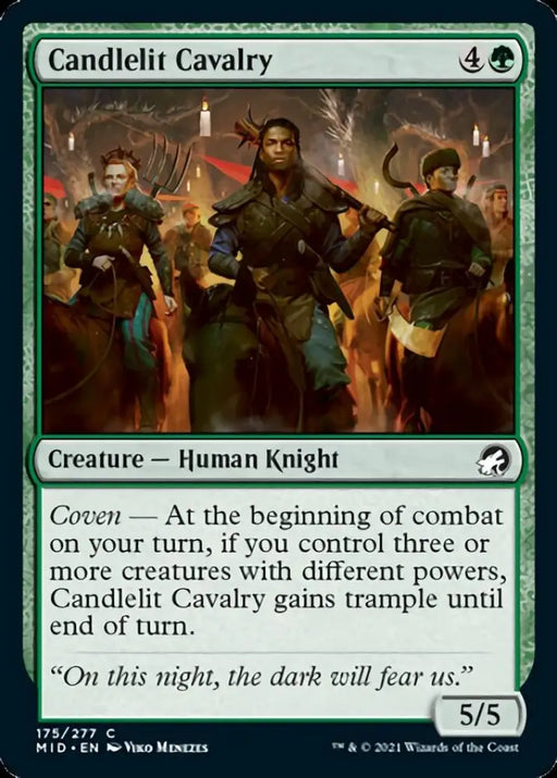 Candlelit Cavalry [Innistrad: Midnight Hunt] - MTG Single
