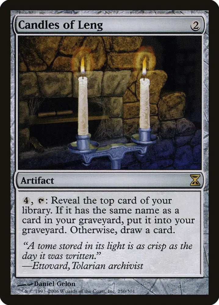 Candles of Leng [Time Spiral] - MTG Single