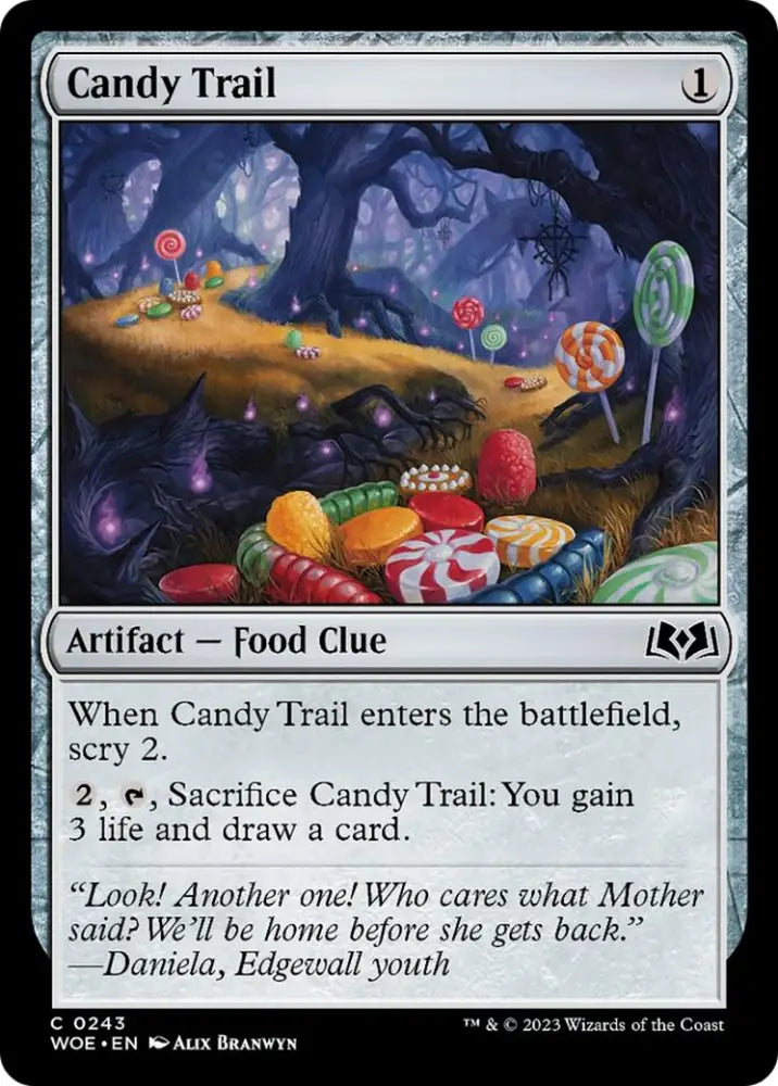 Candy Trail [Wilds of Eldraine] - MTG Single