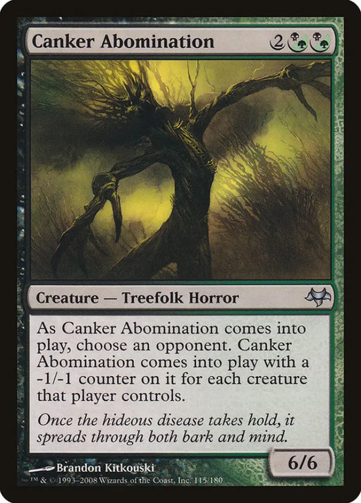 Canker Abomination [Eventide] - MTG Single