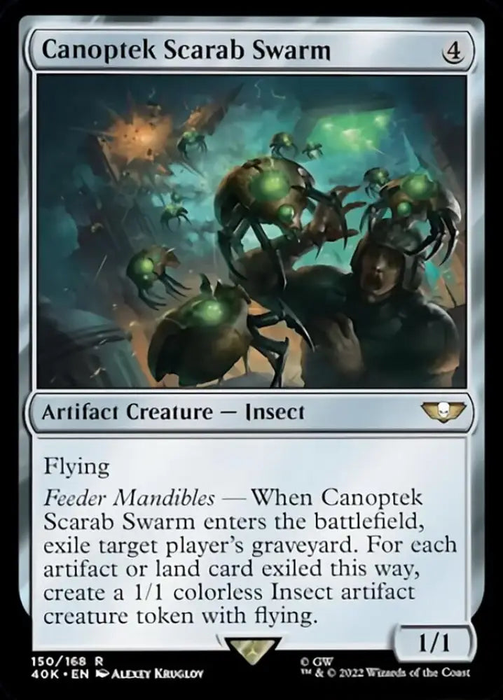 Canoptek Scarab Swarm [Warhammer 40,000] - MTG Single