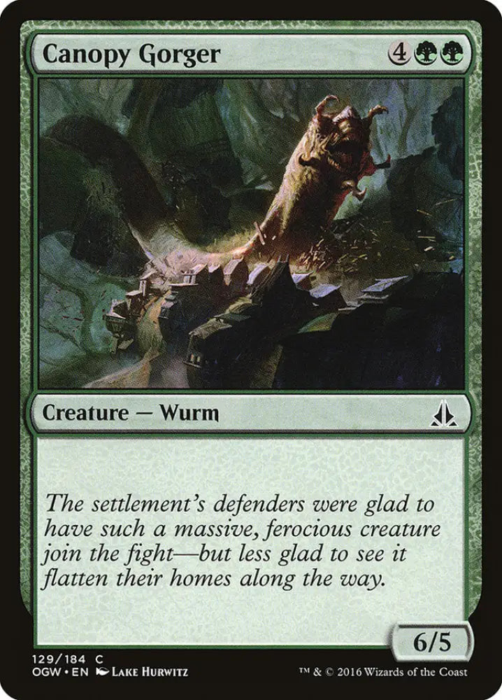 Canopy Gorger [Oath of the Gatewatch] - MTG Single