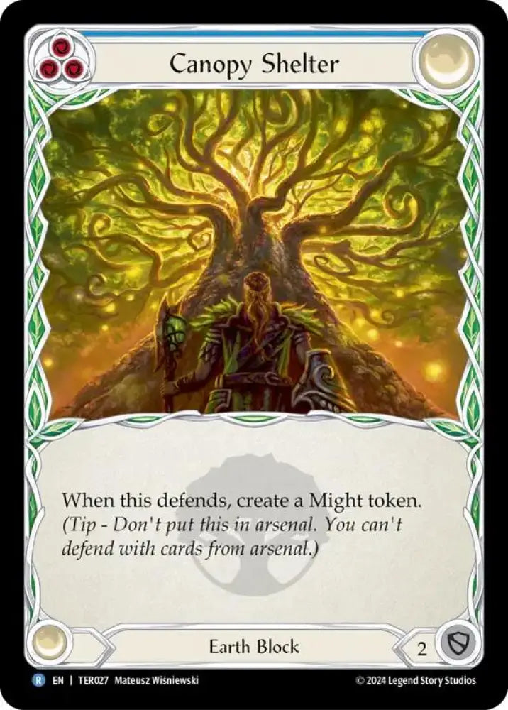 Canopy Shelter (Blue) [1st Strike] - Flesh And Blood Single