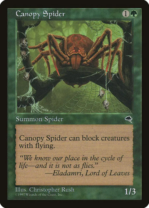 Canopy Spider [Tempest] - MTG Single