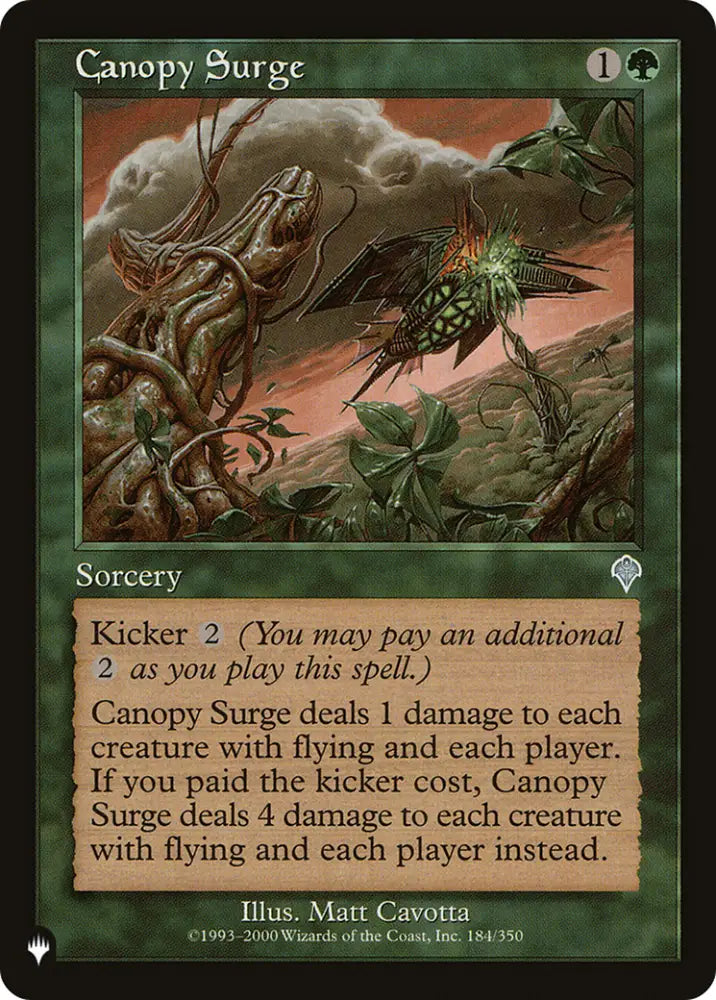 Canopy Surge [The List] - MTG Single