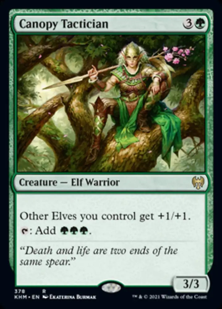 Canopy Tactician [Kaldheim] - MTG Single