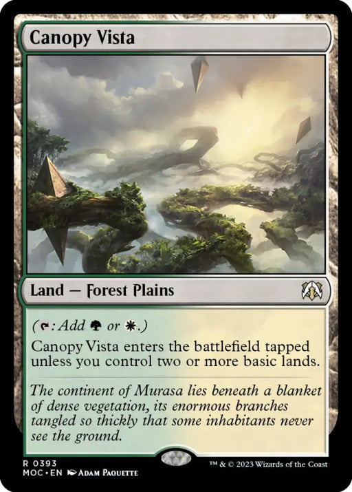 Canopy Vista [March of the Machine Commander] - MTG Single