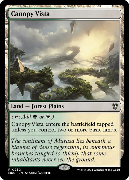 Canopy Vista [Murders at Karlov Manor Commander] - MTG Single