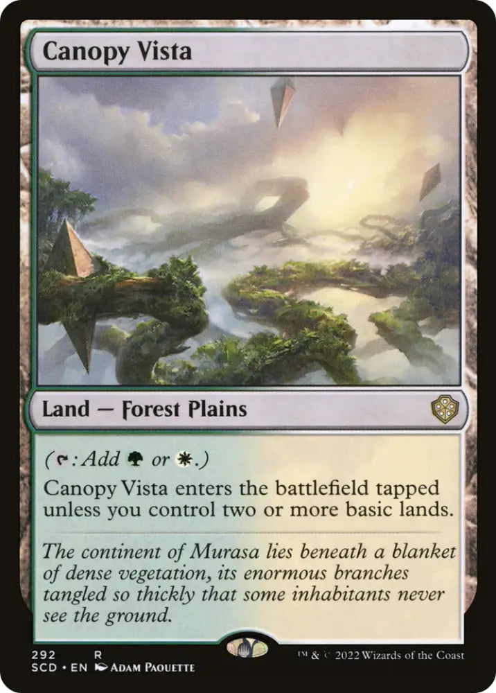 Canopy Vista [Starter Commander Decks] - MTG Single